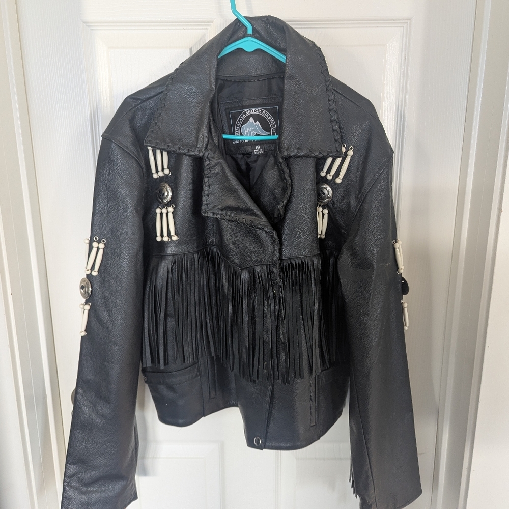 Himalaya Motor Bikewear Womens Leather Jacket